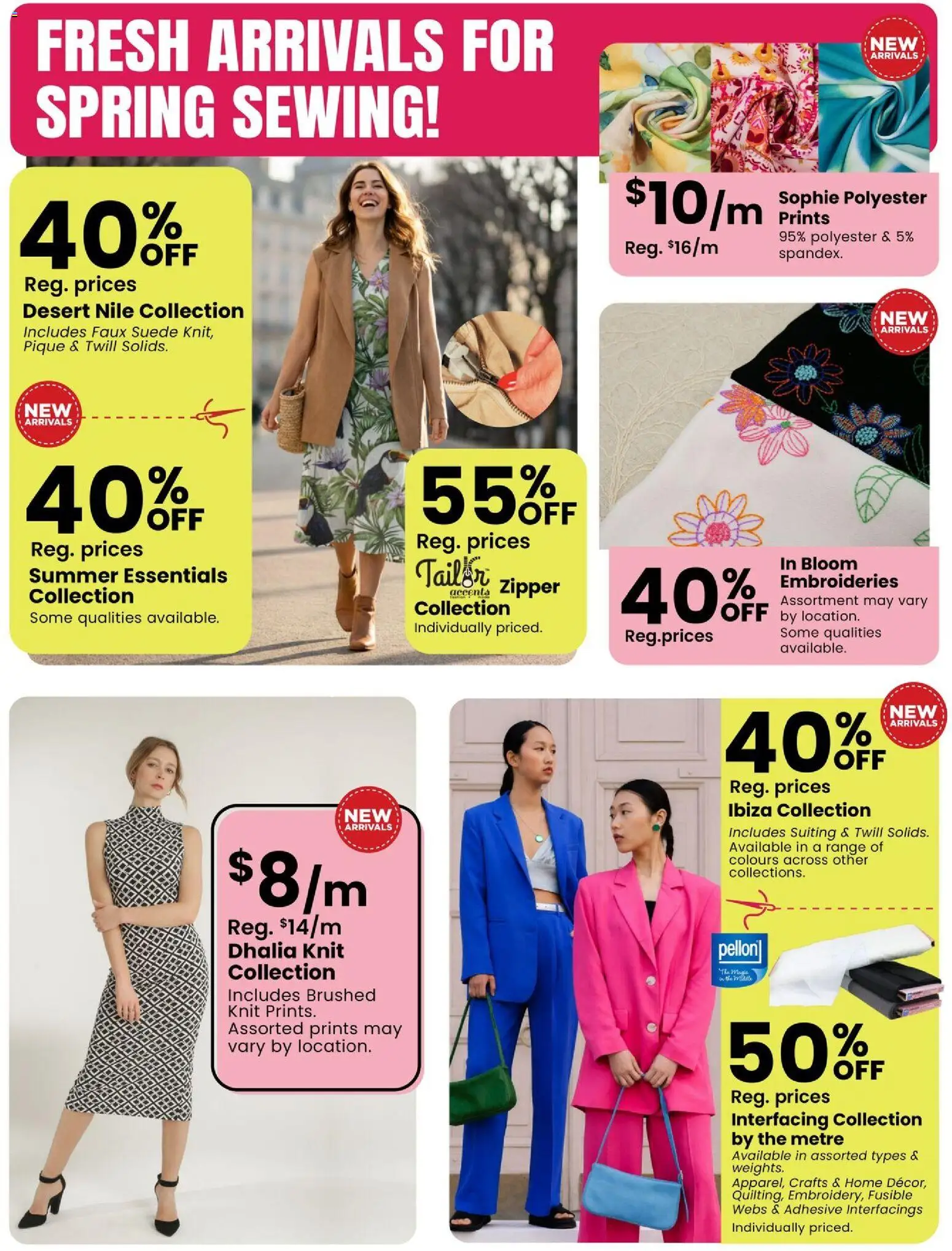 Fabricland weekly flyer / circulaire - page 7- valid from Mar 1, 2026
