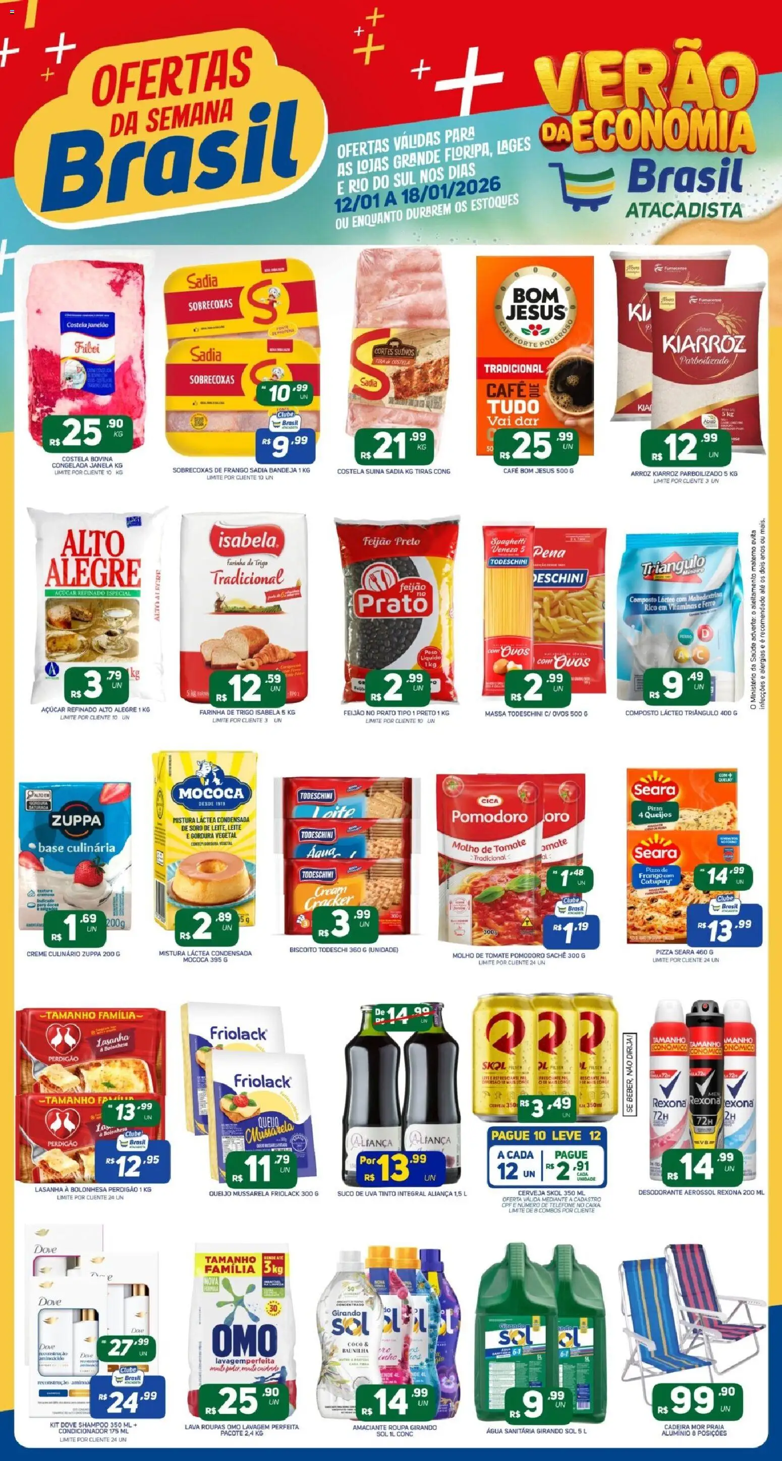 Brasil Atacadista - Ofertas da semana - página 1- válido a partir de 12/01/2026
