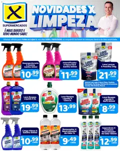 Pré-visualização X Supermercados - Ofertas Novidades  válida a partir de 12/01/2026