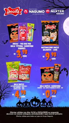 Pré-visualização Nagumo - Ofertas Docile válida a partir de 21/10/2025