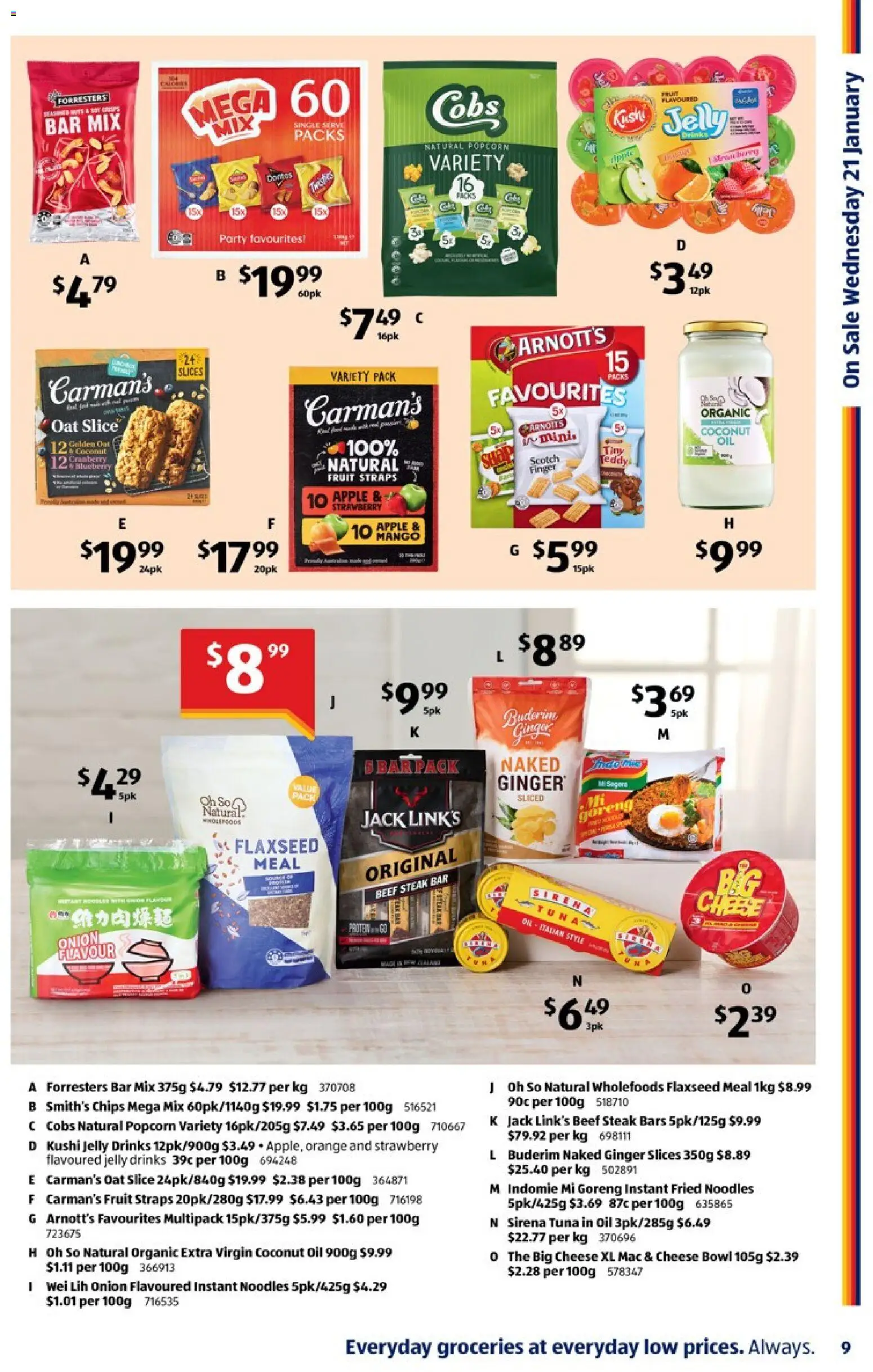 Catalogue Aldi - page 9- valid from 21/01/2026
