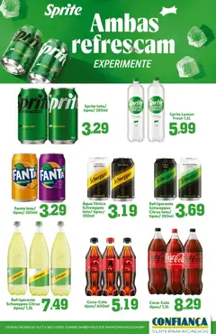 Pré-visualização Confiança - Ofertas Bebidas válida a partir de 16/11/2025