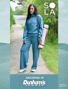 Preview Dunham's Sports Sola Apparel Guide valid from 08/14/2025
