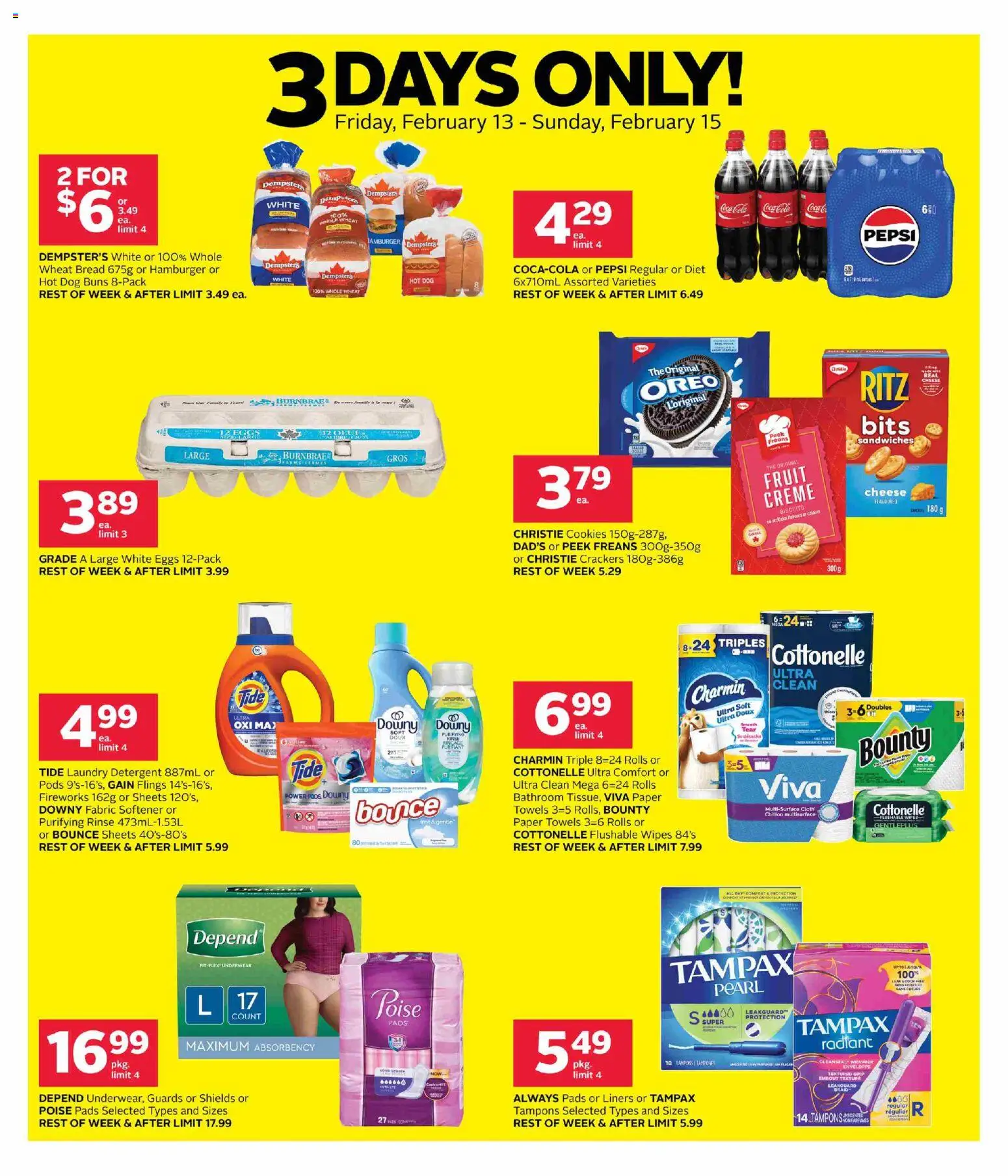 Rexall weekly flyer / circulaire - page 1- valid from Feb 13, 2026