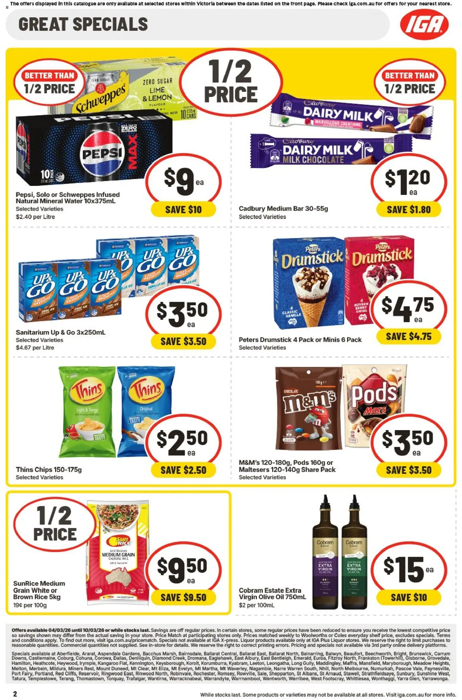 IGA catalogue  - page 39- valid from 04/03/2026