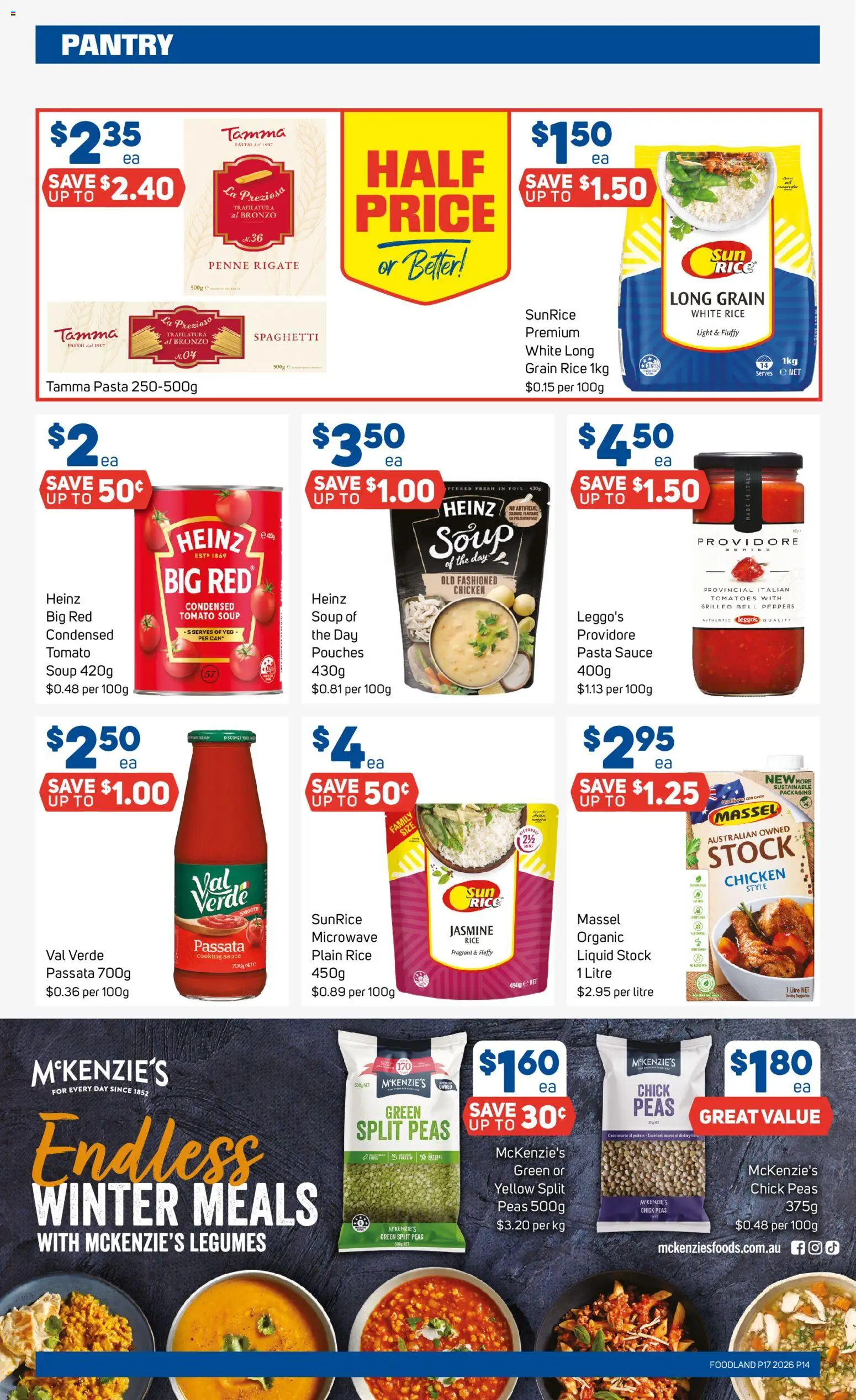 Foodland catalogue  - page 14- valid from 22/04/2026