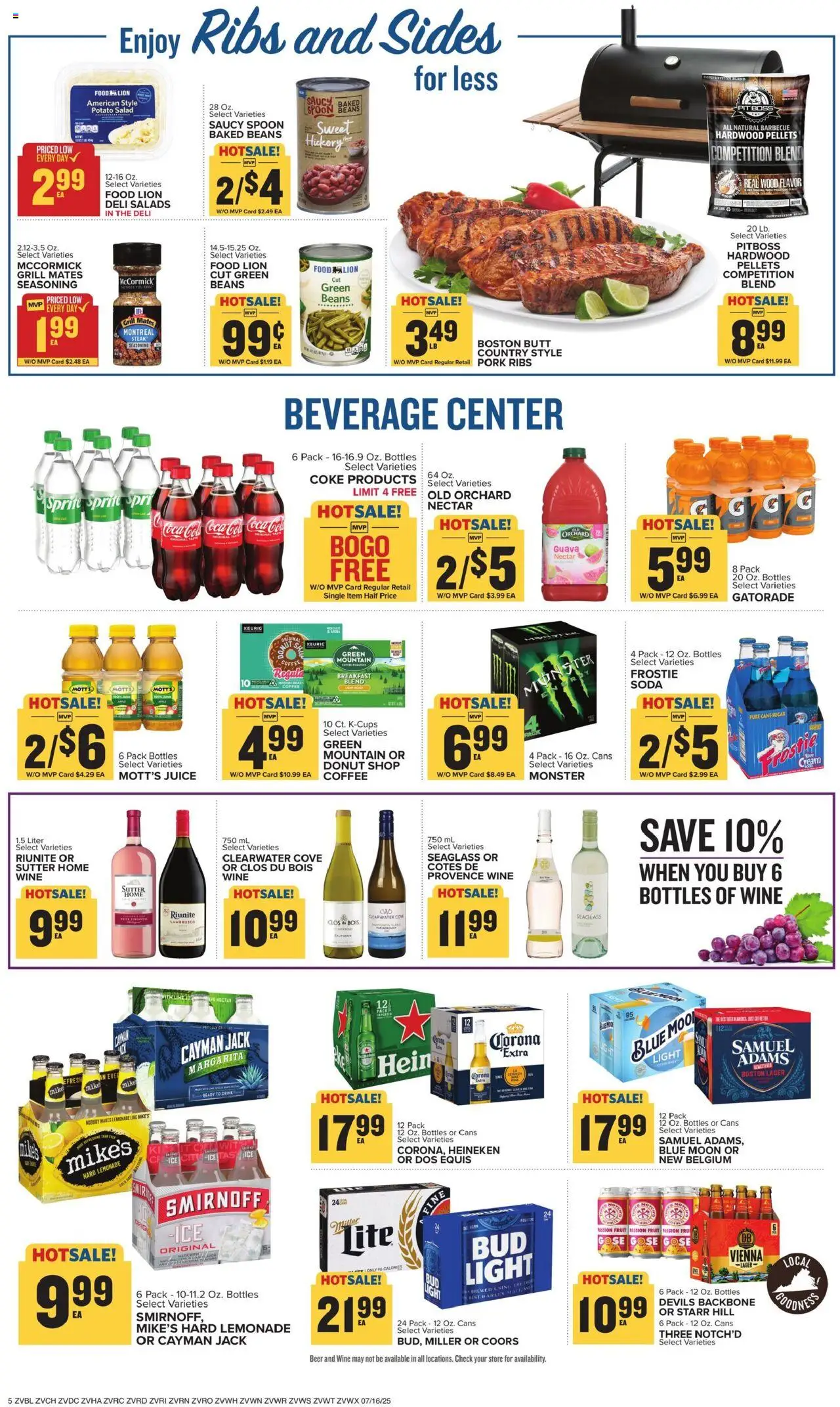 Food Lion Weekly - VA - page 9- valid from 07/16/2025