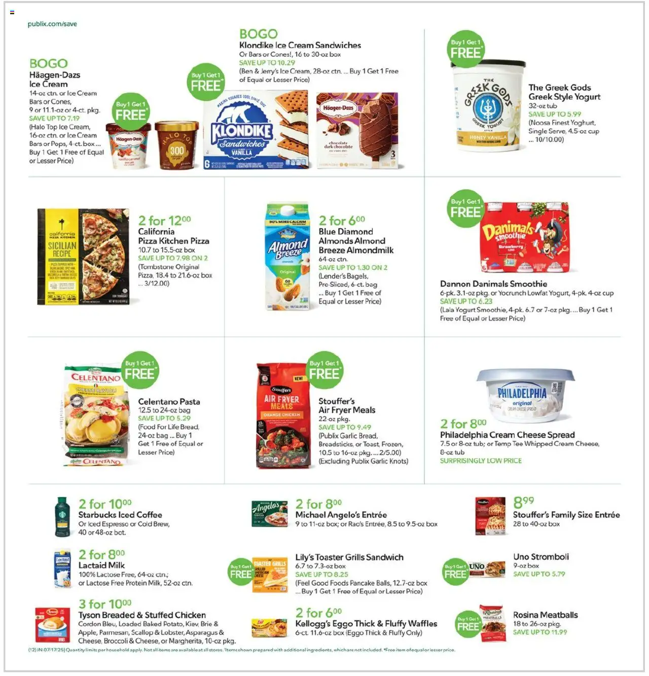 Publix Weekly Ad - page 12- valid from 07/16/2025