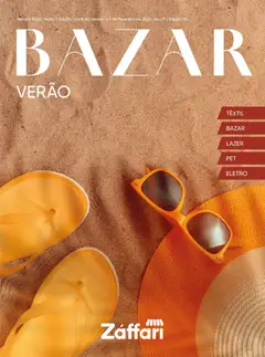 Pré-visualização Zaffari - Ofertas Bazar Verão válida a partir de 08/01/2026