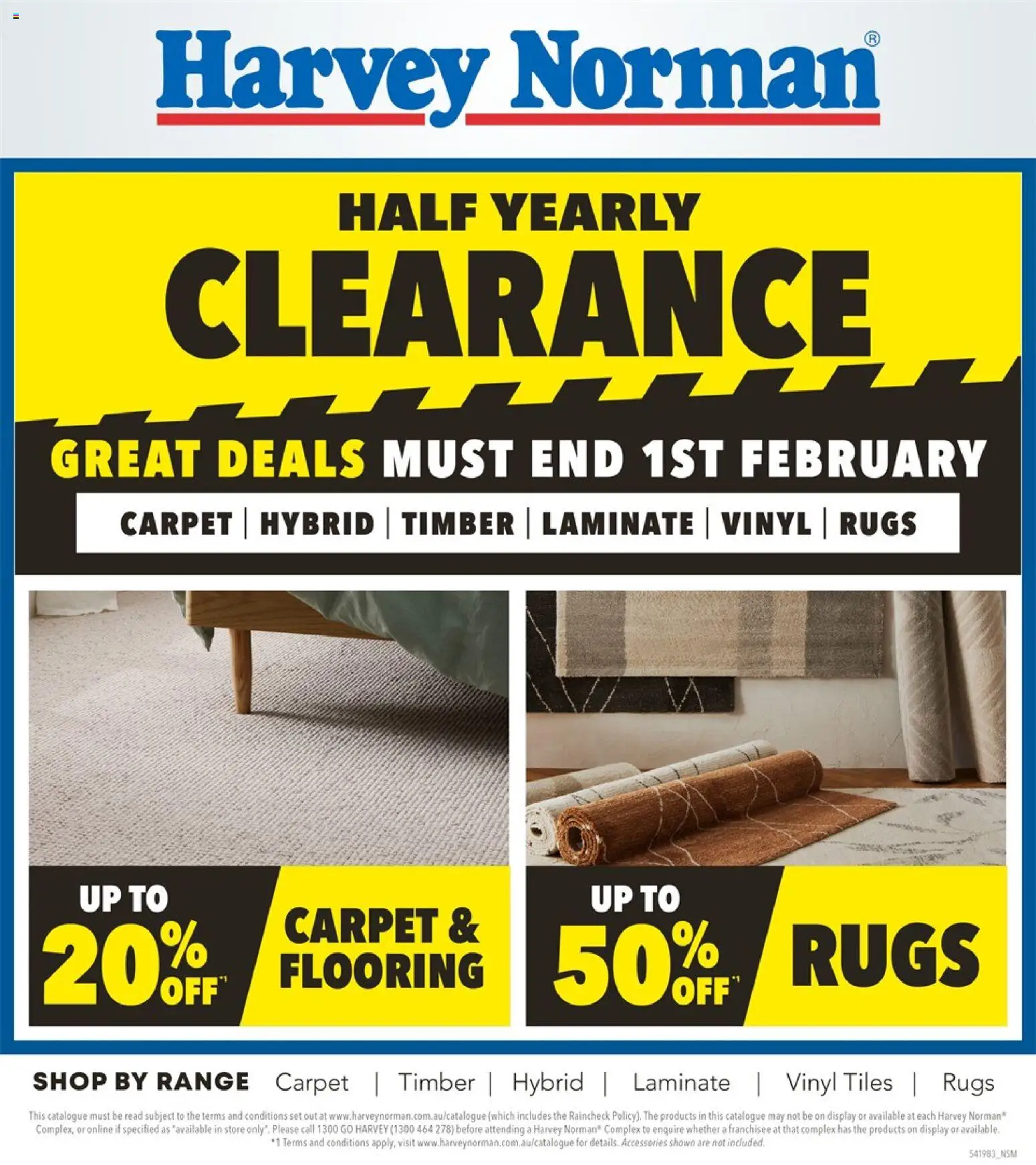 Harvey Norman Flooring Clearance Catalogue - page 1- valid from 24/12/2025