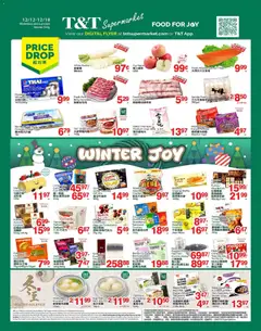 Preview T&T Supermarket weekly flyer / circulaire valid from Dec 12, 2025