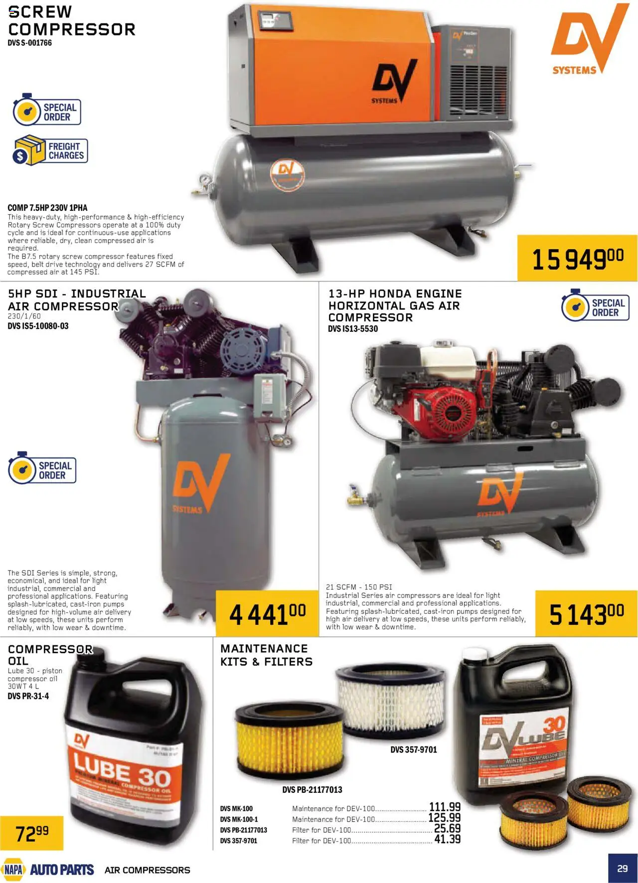NAPA Auto Parts - Real Deals - page 29- valid from Oct 1, 2025