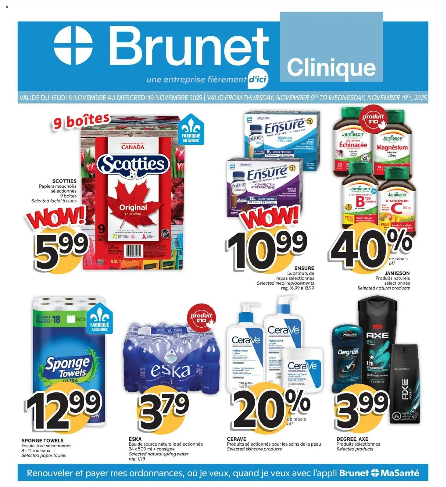 Brunet - Clinique - page 1- valid from Nov 6, 2025