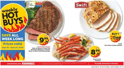 Preview Weis Weekly Ad valid from 09/18/2025