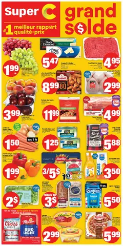 Preview Super C weekly flyer / circulaire valid from Mar 5, 2026