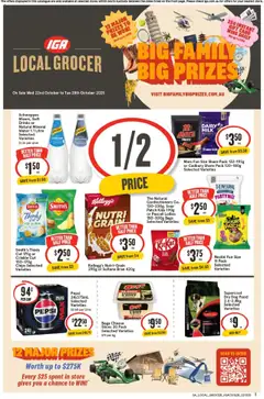 IGA catalogue preview - valid from 22/10/2025
