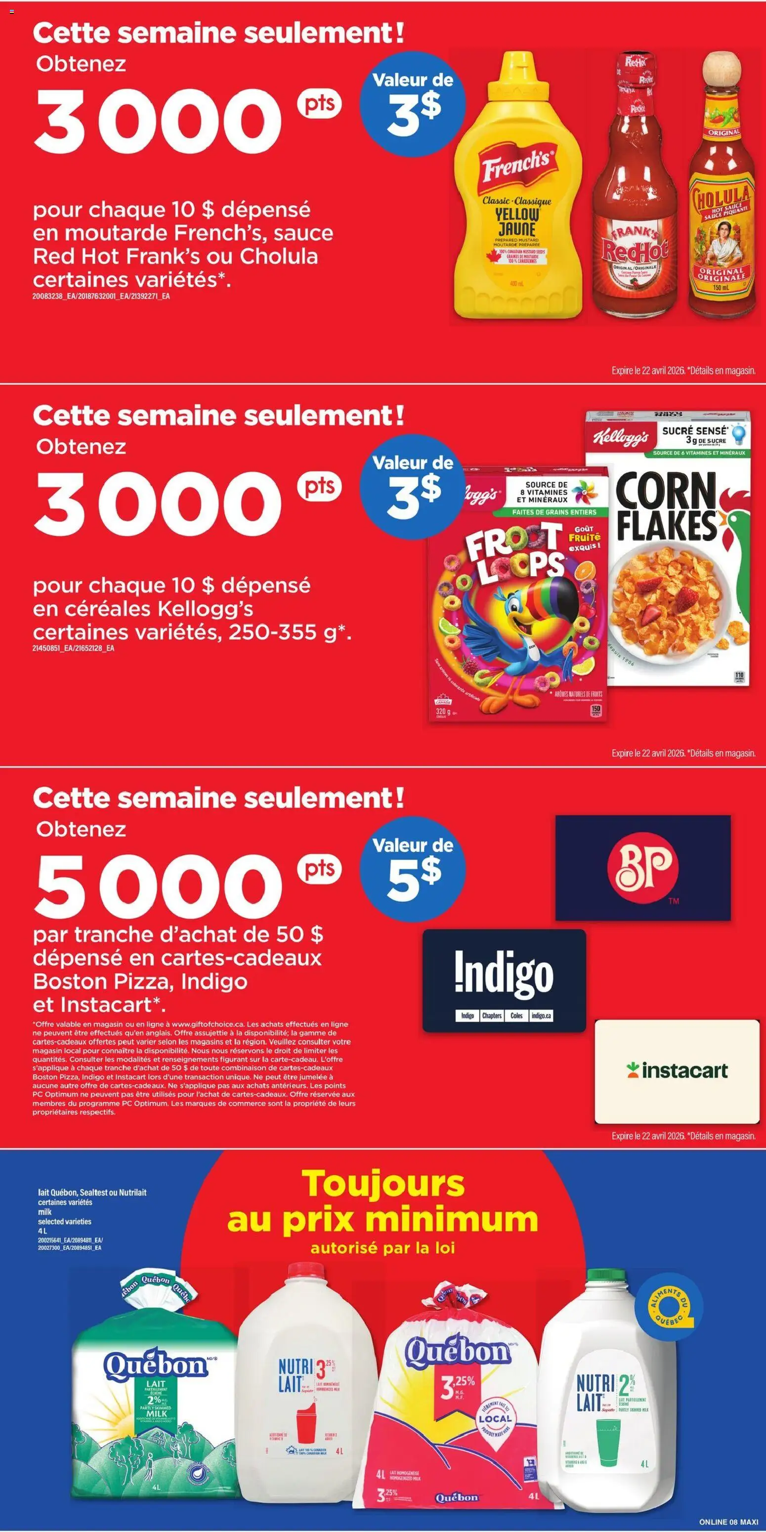 Maxi weekly flyer / circulaire - page 12- valid from Apr 16, 2026