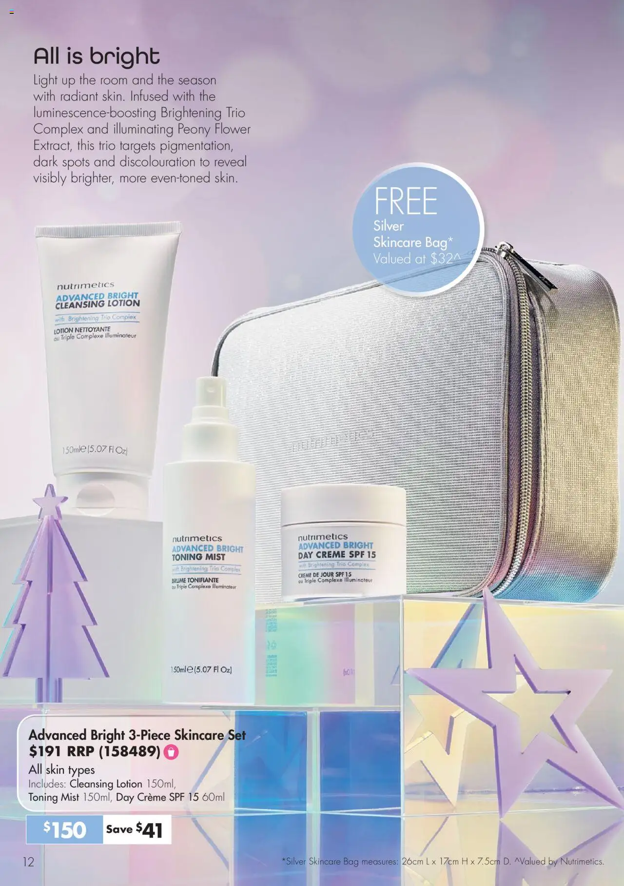 Nutrimetics Catalogue Holiday magic - page 12- valid from 12/10/2025