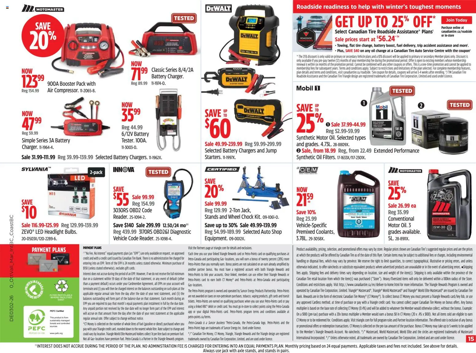 Canadian Tire weekly flyer - page 15- valid from Jan 8, 2026
