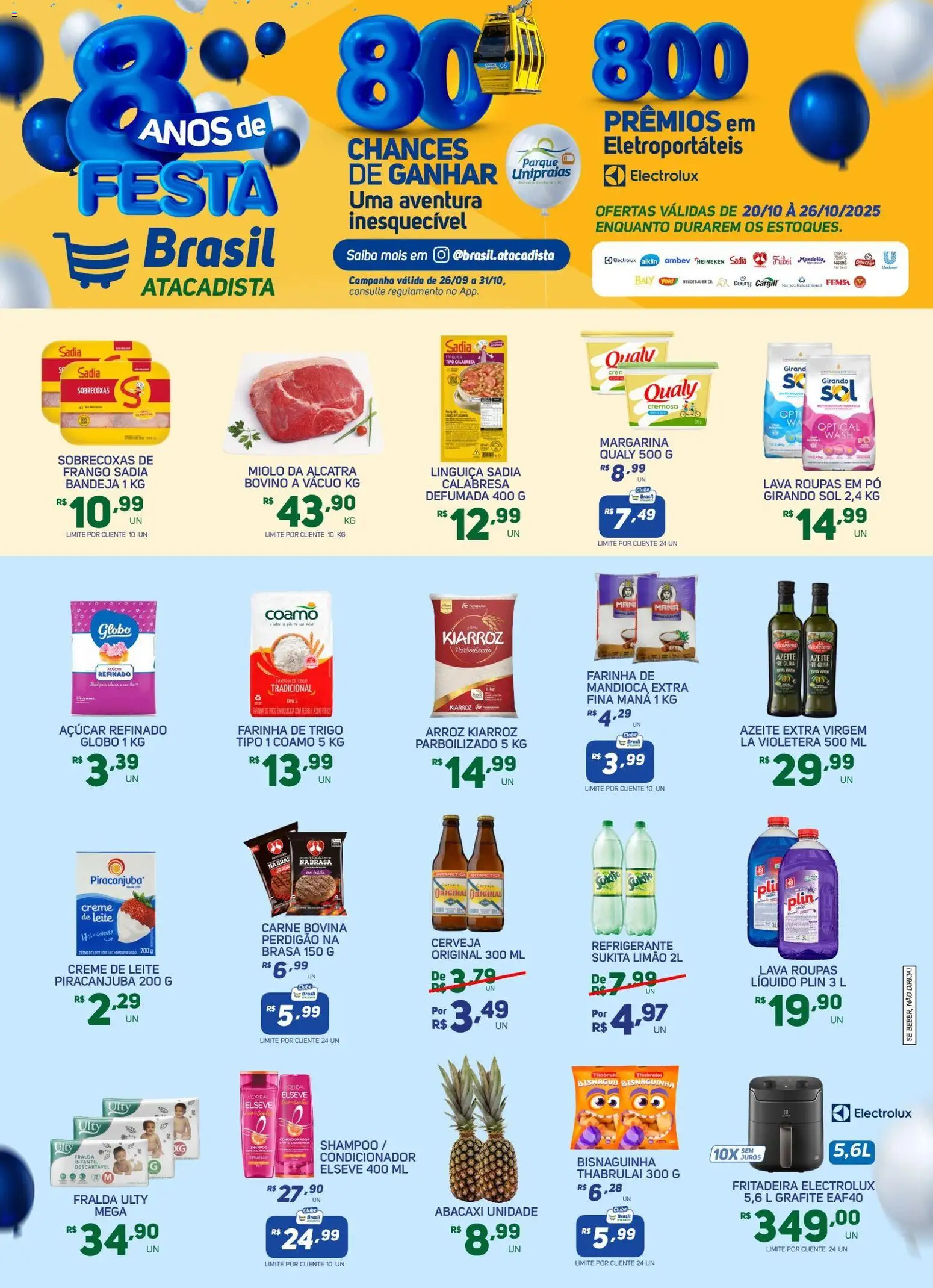 Brasil Atacadista - Ofertas da semana - página 1- válido a partir de 20/10/2025
