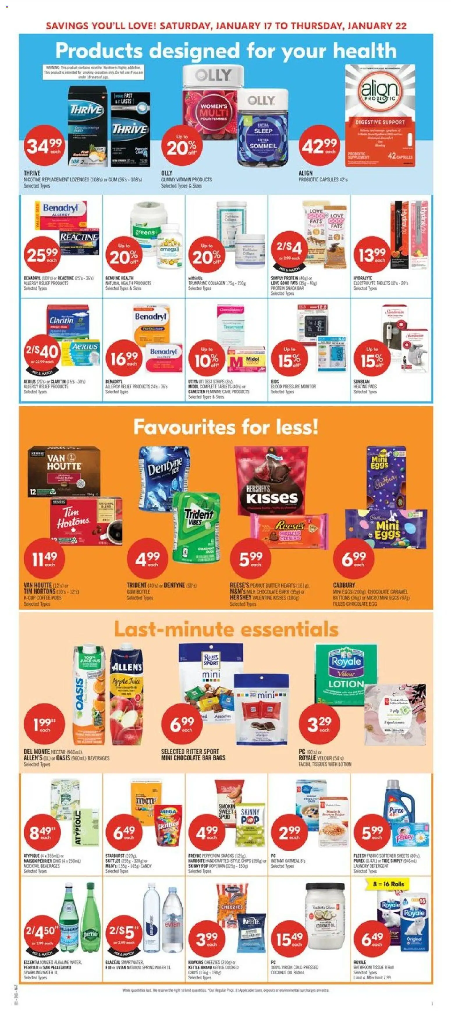 Shoppers weekly flyer / circulaire - page 14- valid from Jan 16, 2026