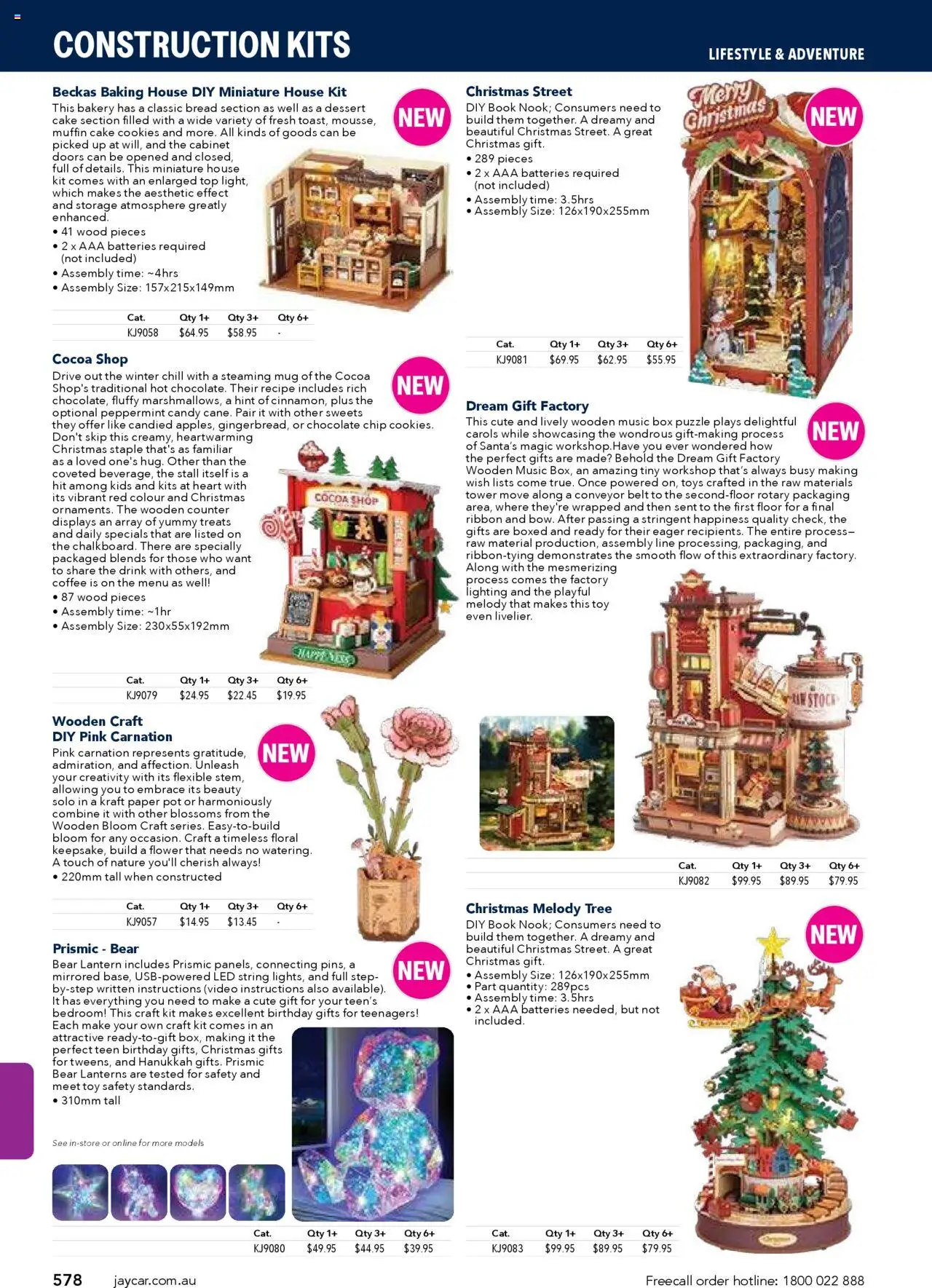 Jaycar Engineering & Scientific Catalogue 2025/2026  - page 578- valid from 09/07/2025