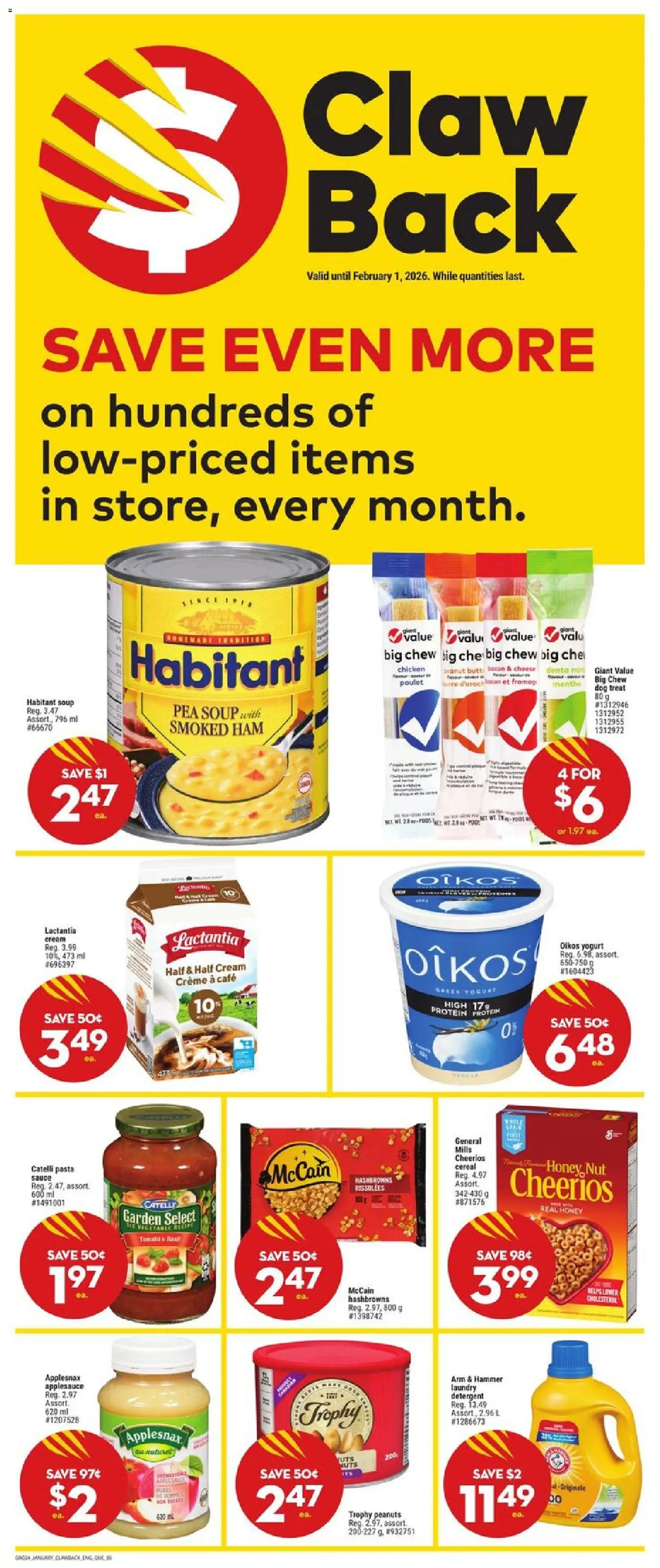 Giant Tiger weekly flyer / circulaire - page 7- valid from Jan 14, 2026