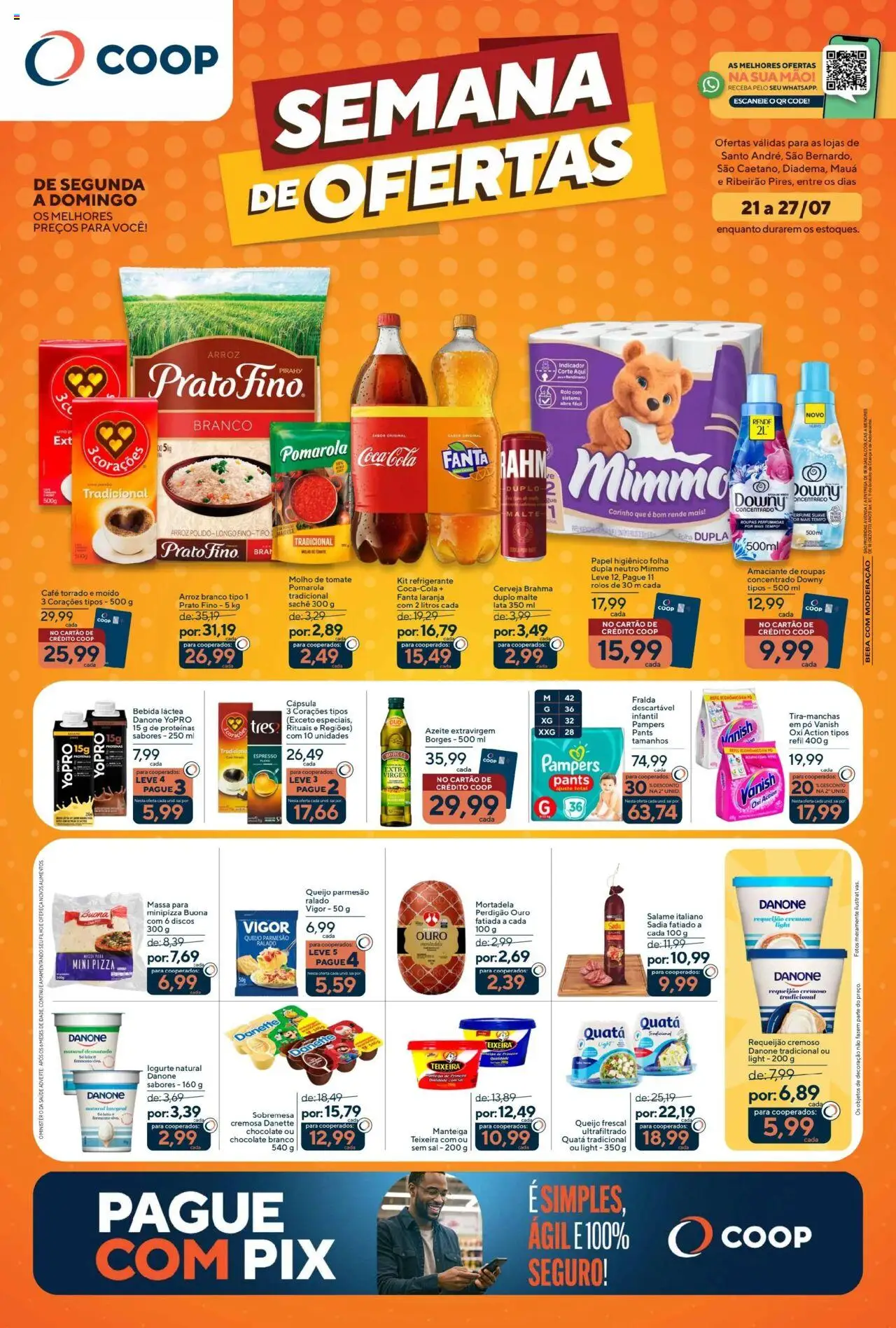 Coop - Ofertas da semana - página 1- válido a partir de 21/07/2025
