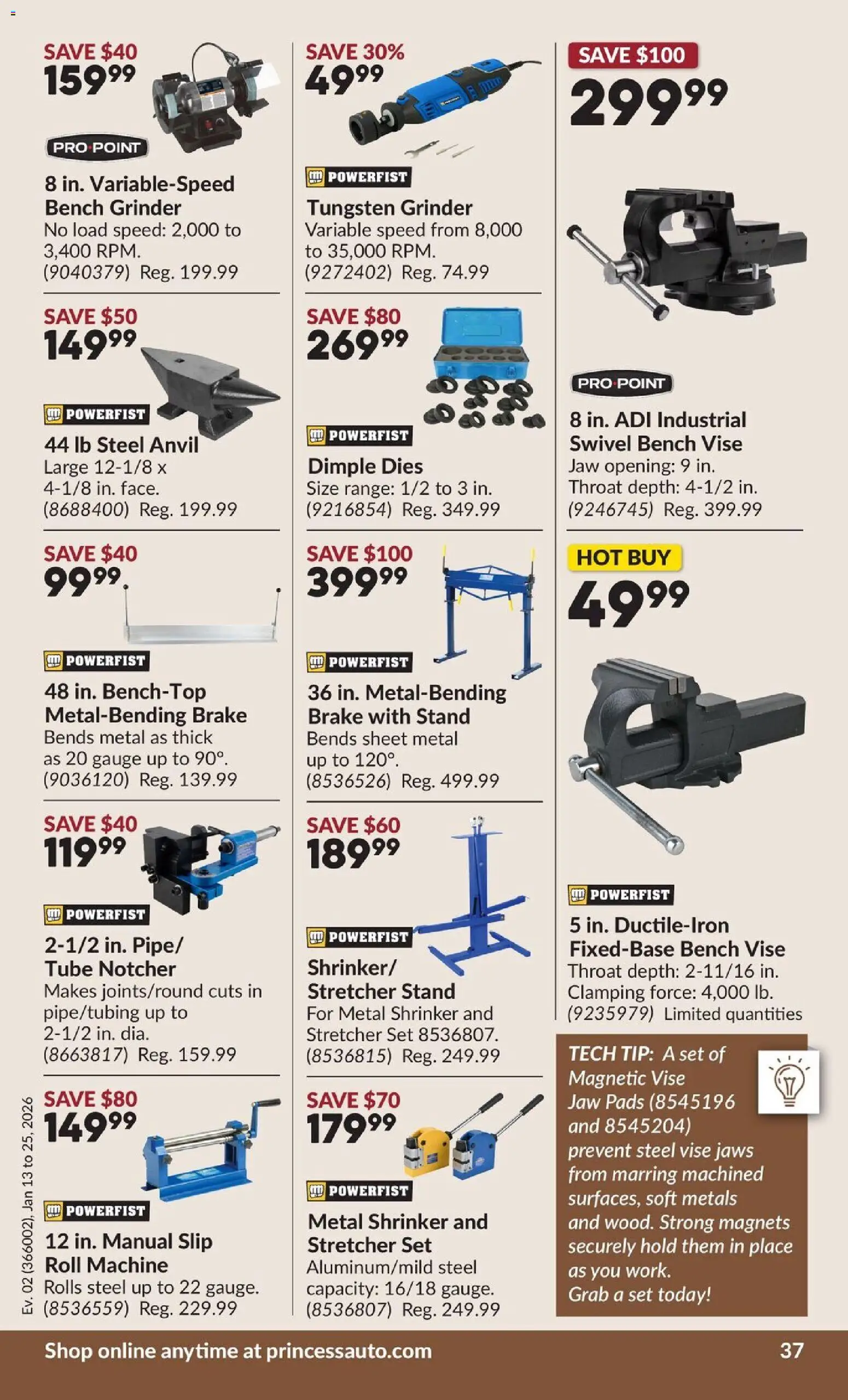 Princess Auto - 2 Week Sale! - page 43- valid from Jan 13, 2026