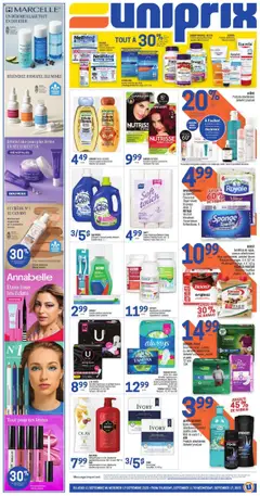 Preview Uniprix weekly flyer / circulaire valid from Sep 11, 2025