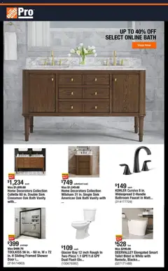 Preview Home Depot Shop Pro Ad - FL valid from 10/27/2025