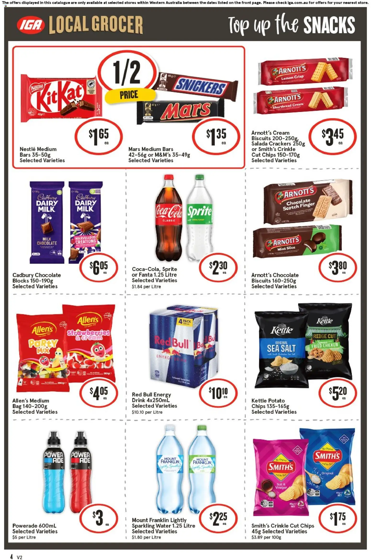 IGA Local Grocer NT/WA - page 4- valid from 14/01/2026