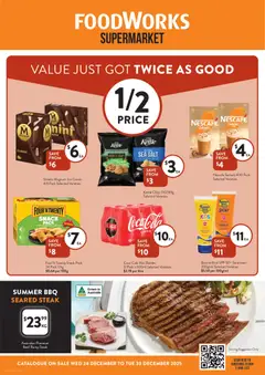 Foodworks catalogue preview - valid from 24/12/2025