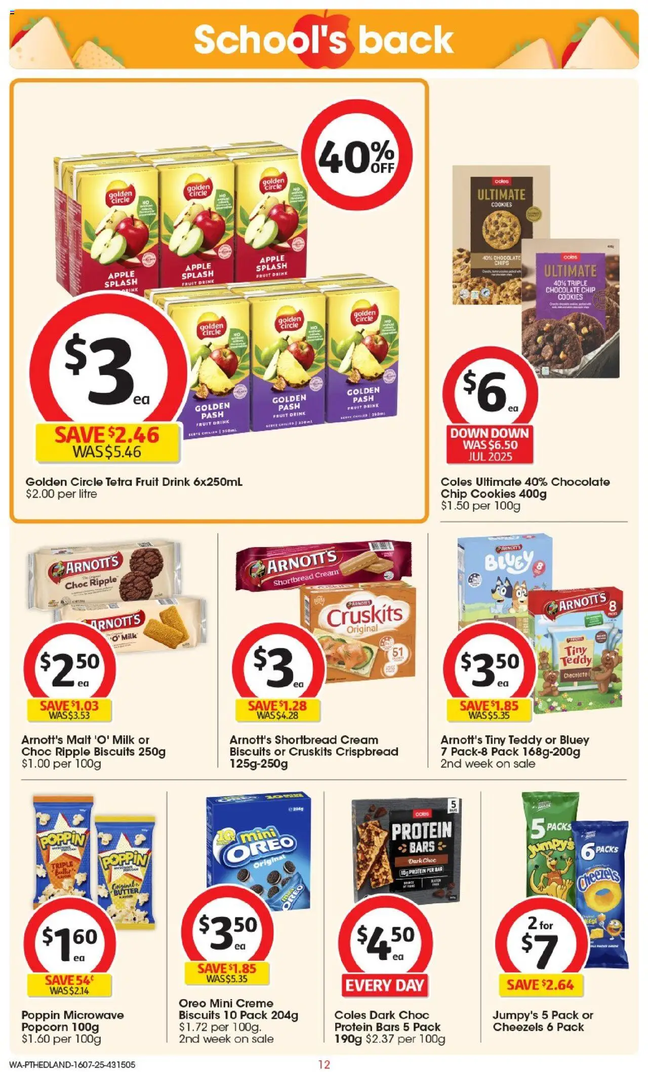 Coles Catalogue PT Hedland - page 12- valid from 16/07/2025