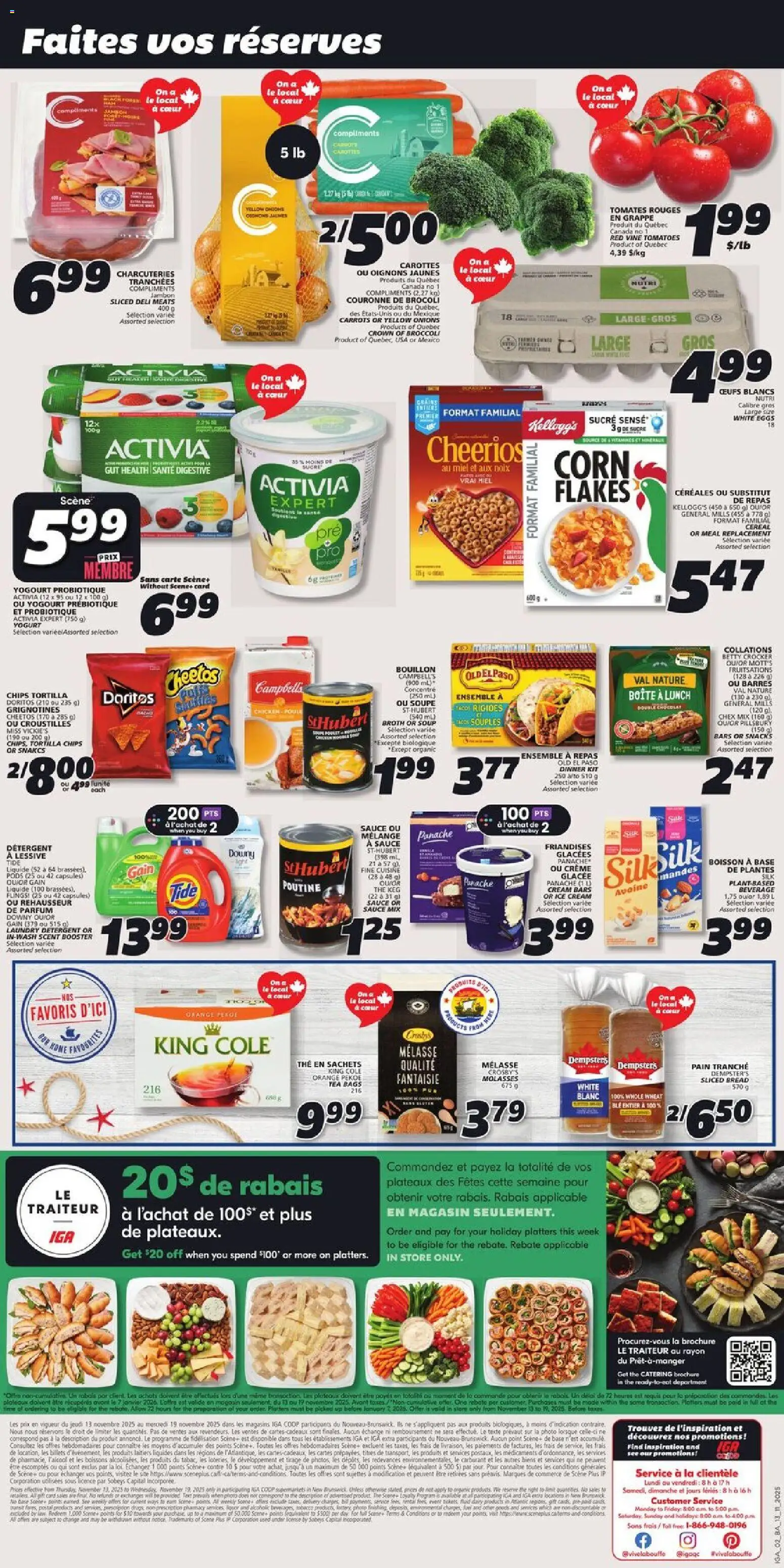 IGA weekly flyer / circulaire - page 2- valid from Nov 13, 2025