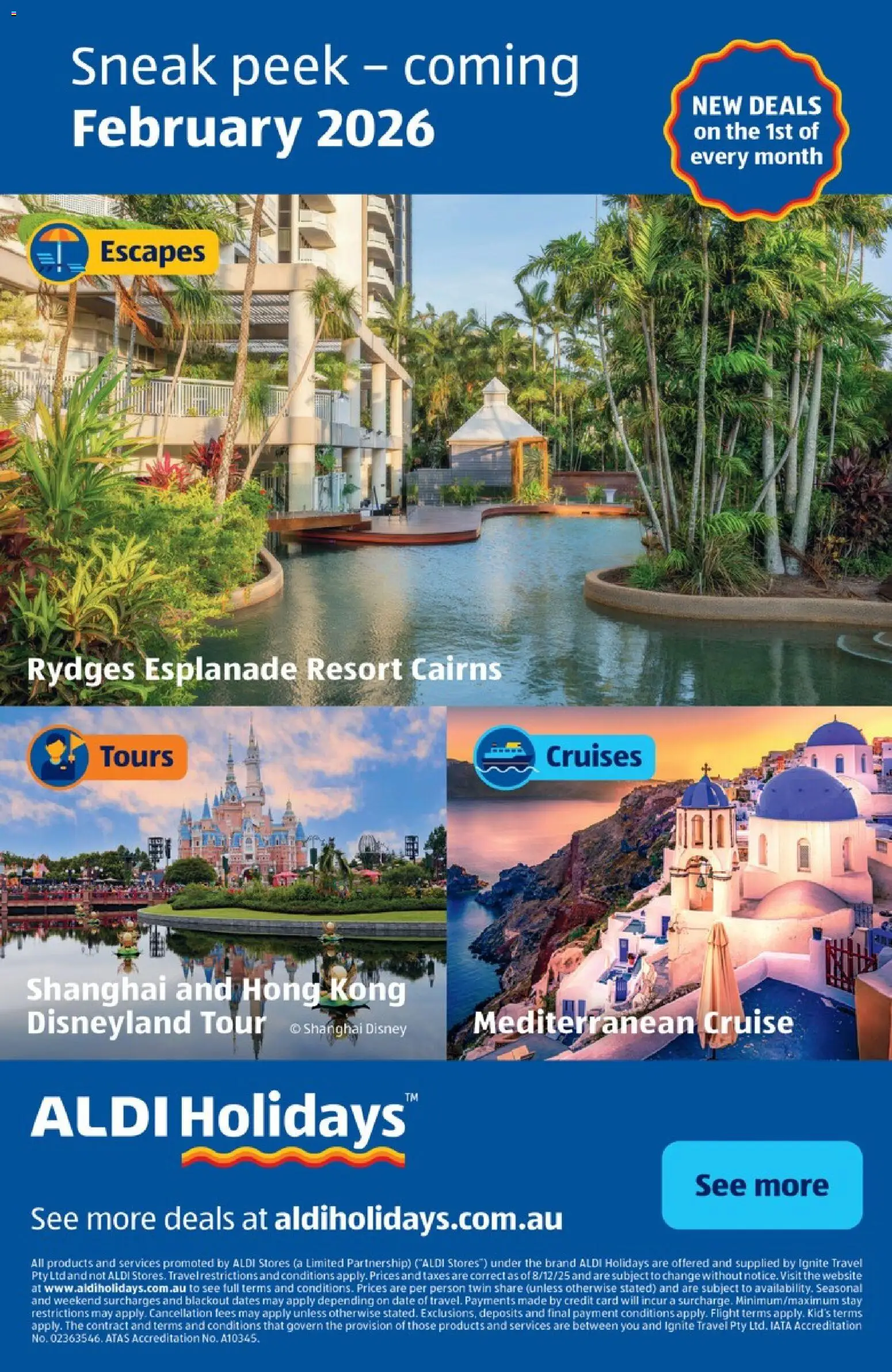 Aldi - NEW Holidays - page 60- valid from 01/01/2026