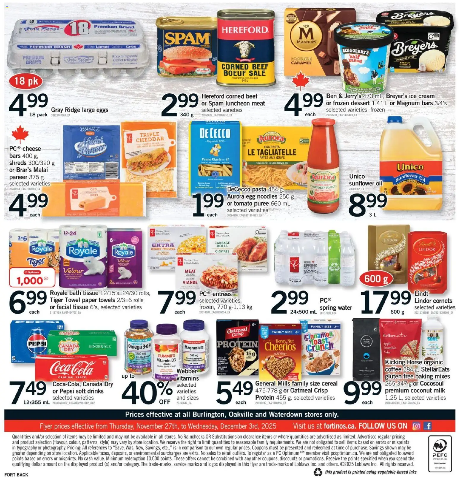 Fortinos - Black Friday  - page 2- valid from Nov 27, 2025