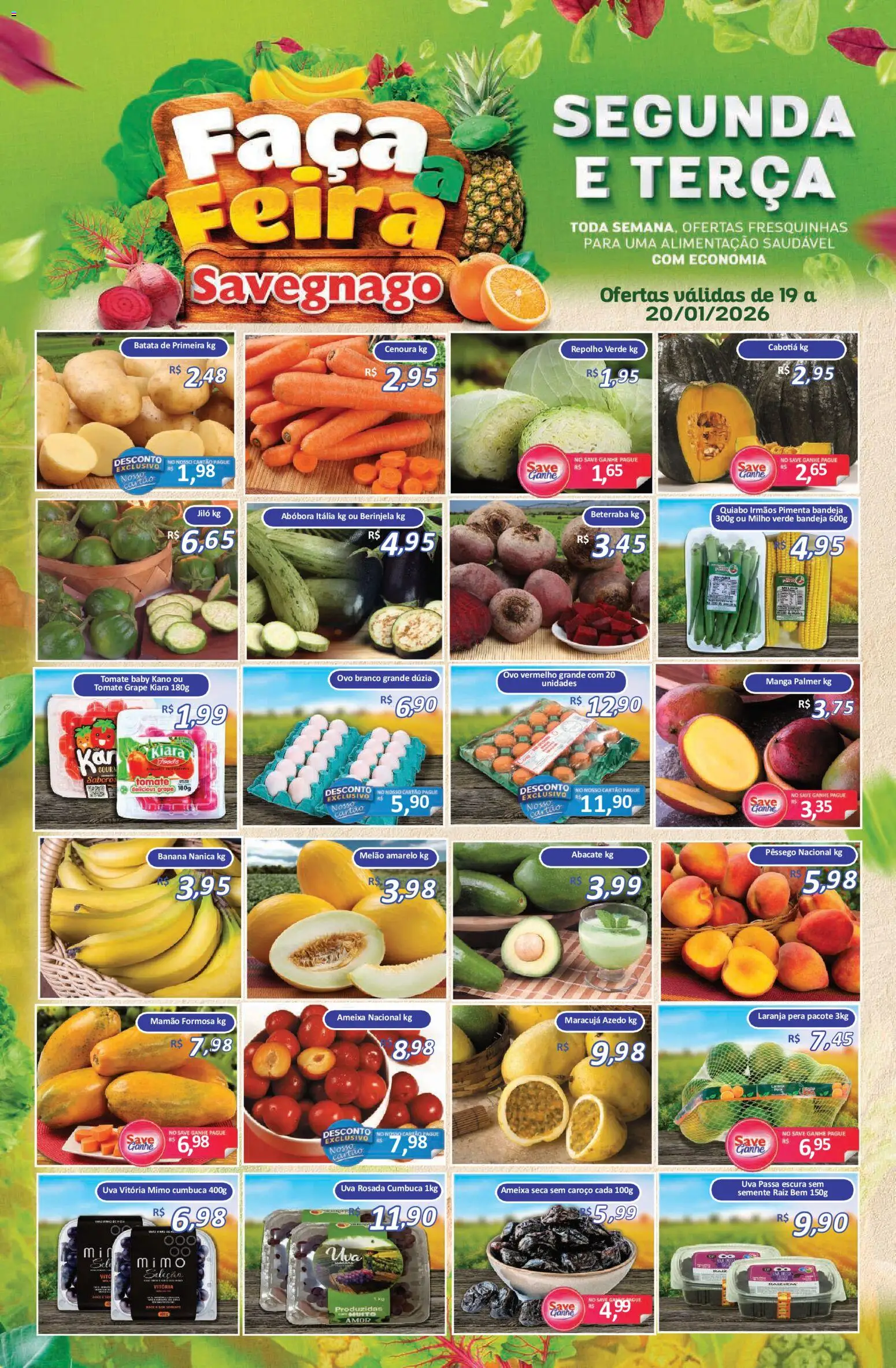 Savegnago - Ofertas da semana - página 1- válido a partir de 19/01/2026
