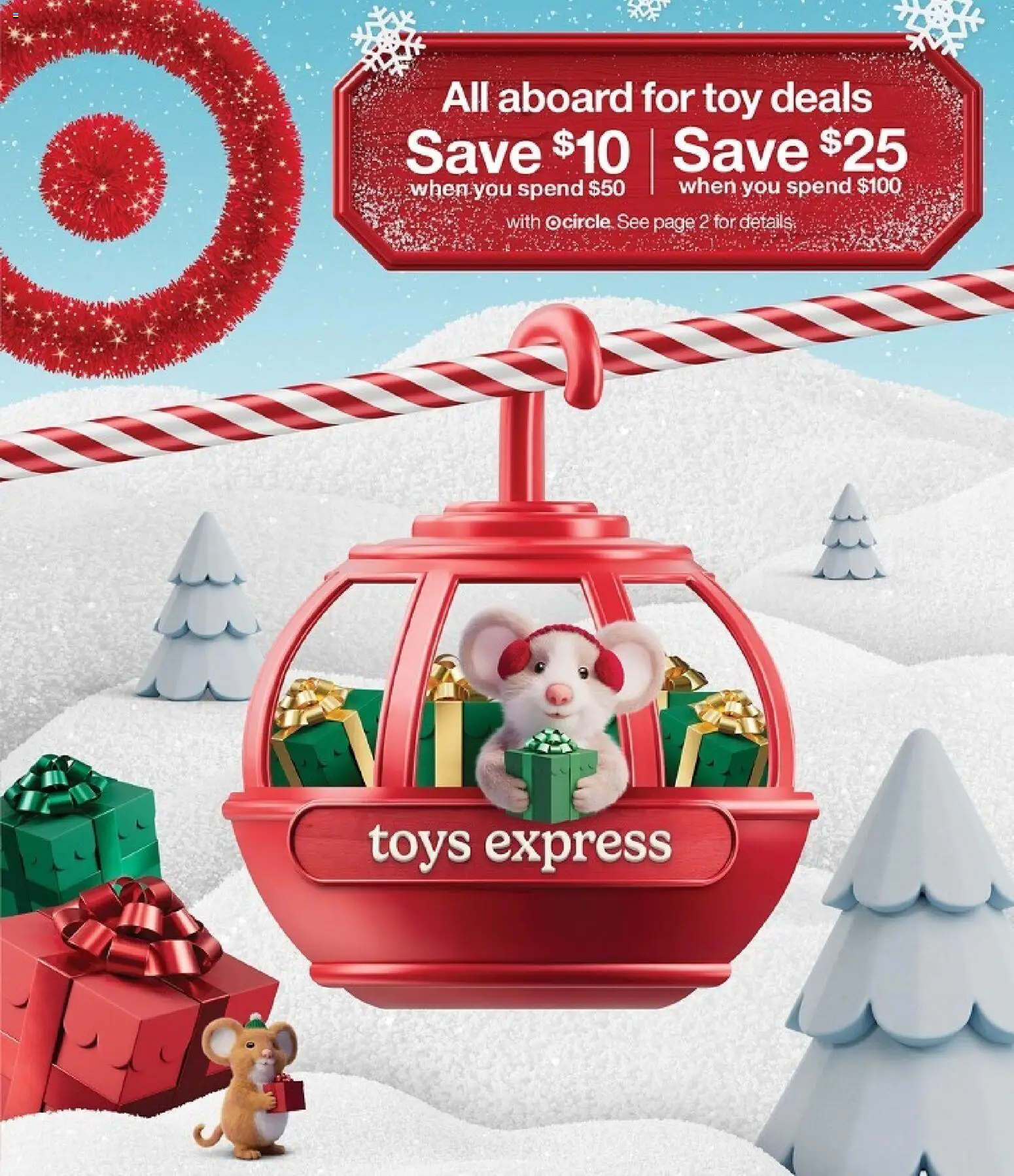 Target Weekly Ad - page 1- valid from 12/07/2025