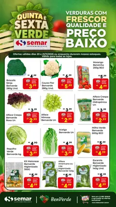 Pré-visualização Semar Supermercado - Ofertas BenVerde válida a partir de 20/11/2025