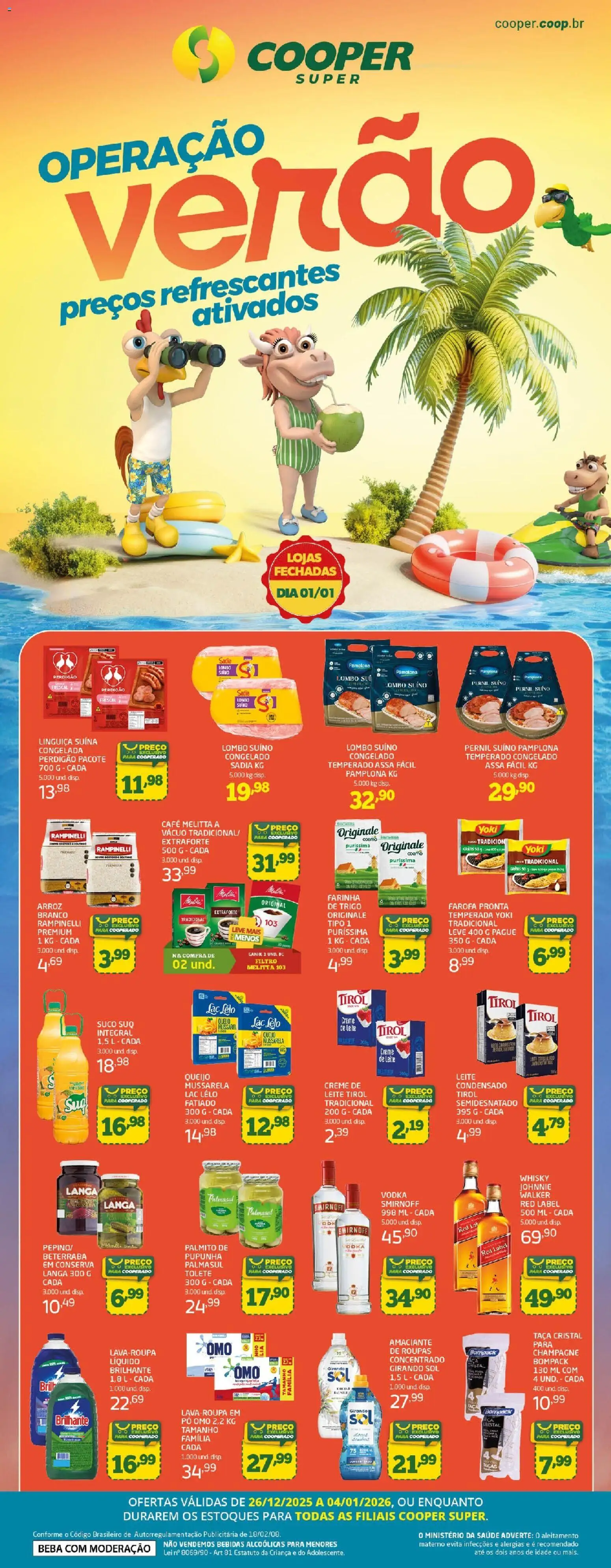 Cooper - Ofertas Especial Verão SUPER - página 1- válido a partir de 26/12/2025
