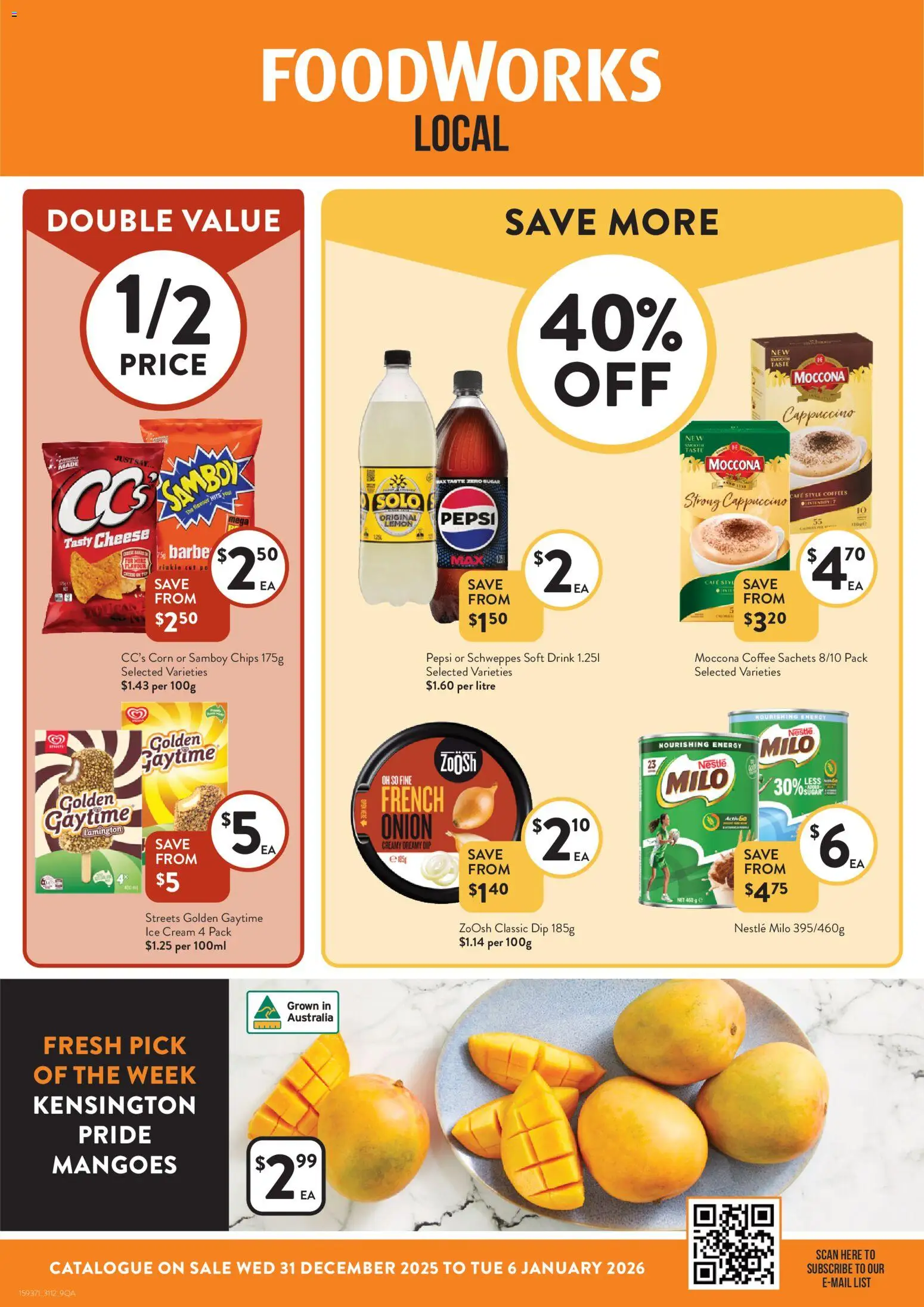 Foodworks Catalogue QLD - page 1- valid from 31/12/2025