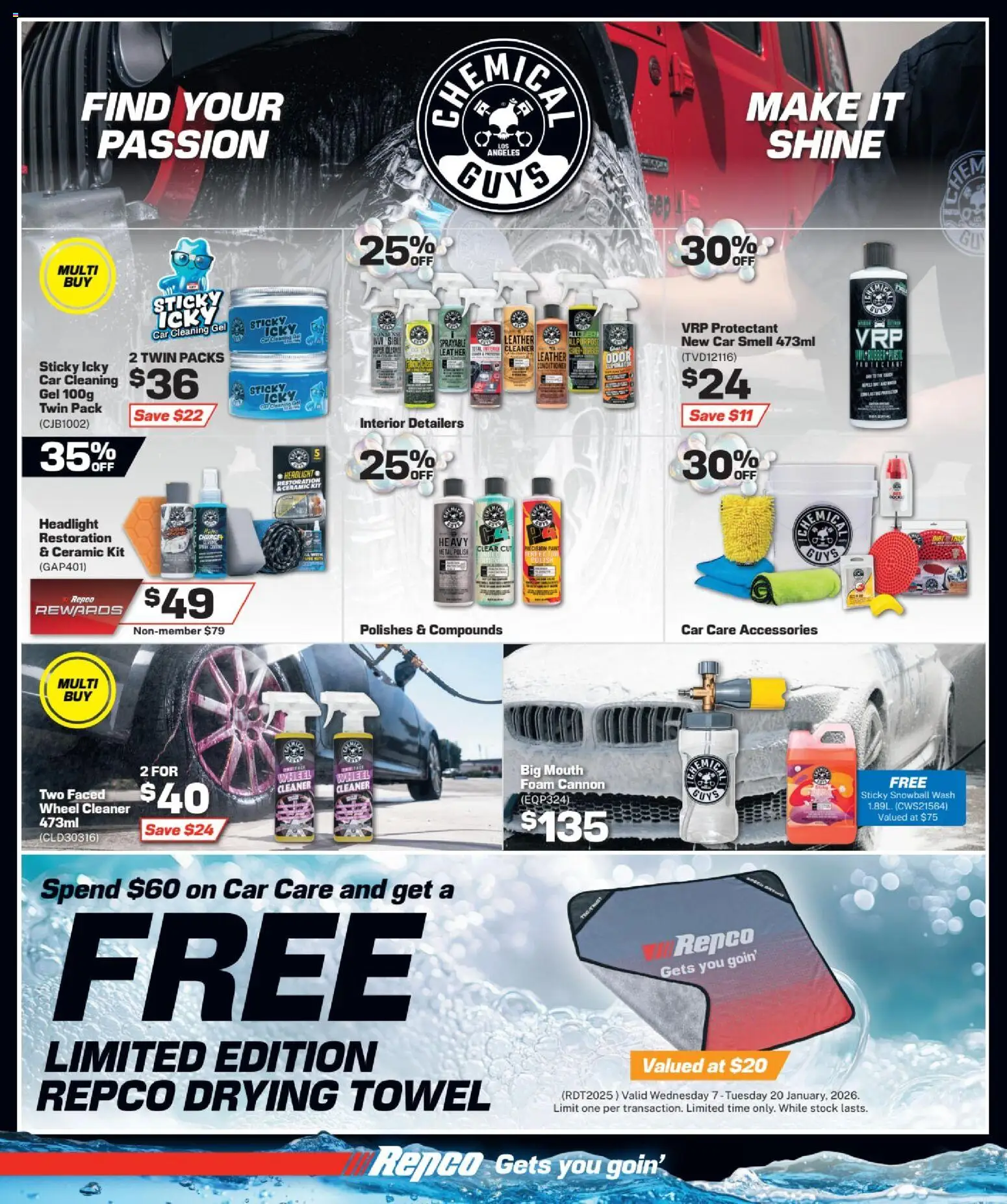Repco Catalogue - page 4- valid from 07/01/2026