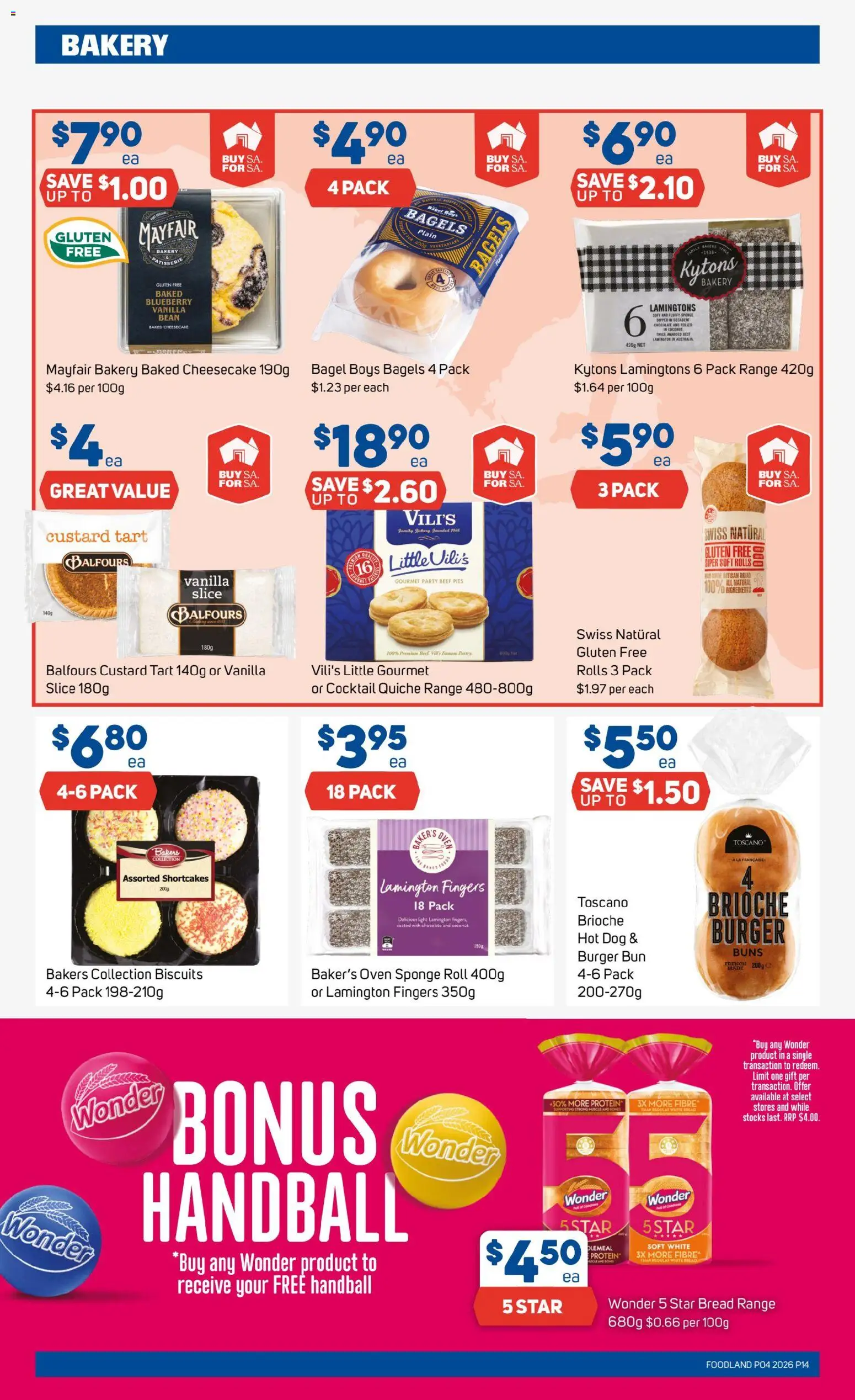 Foodland  Catalogue  - page 14- valid from 21/01/2026