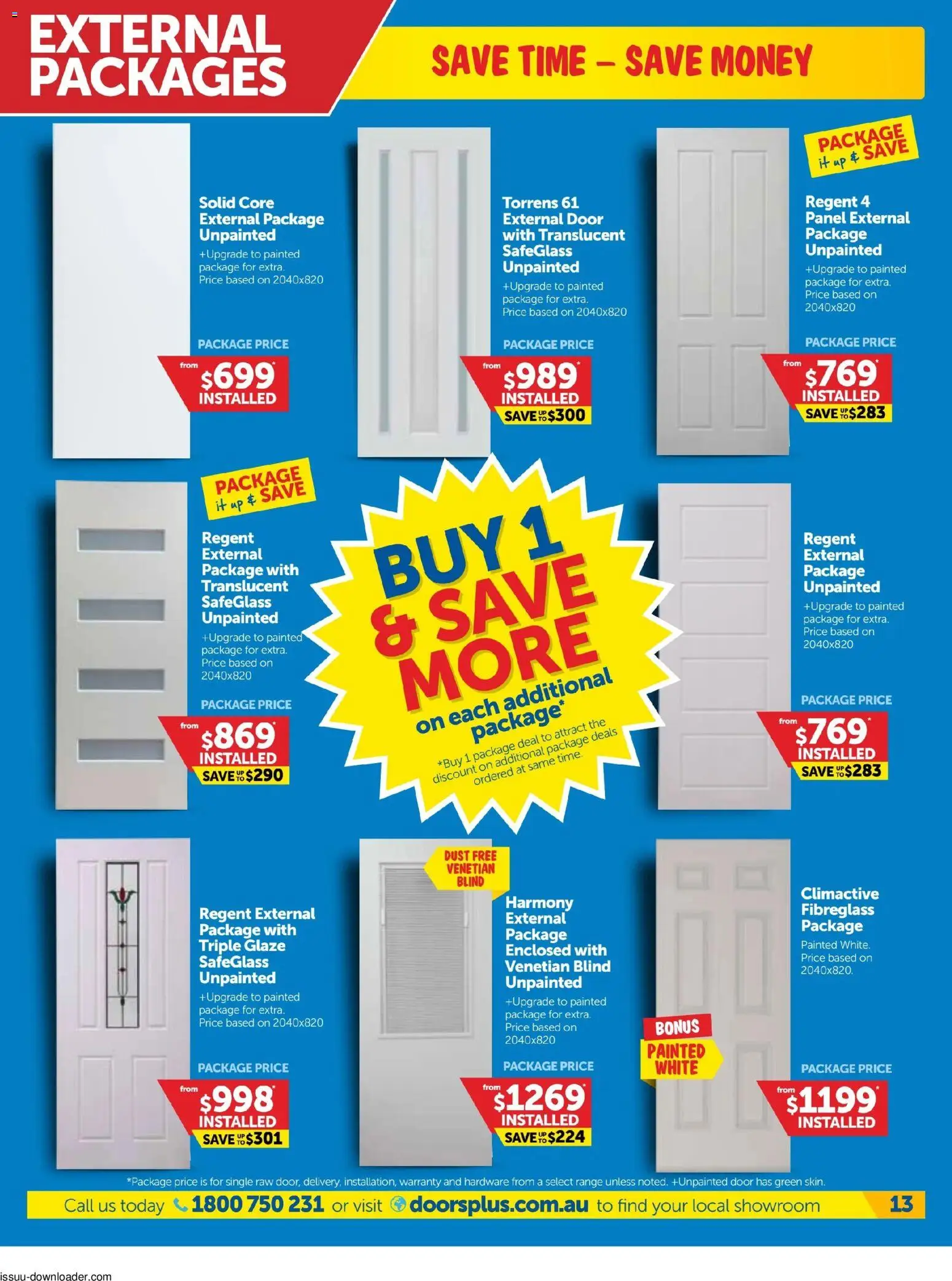 Doors Plus catalogue  - page 13- valid from 03/03/2026