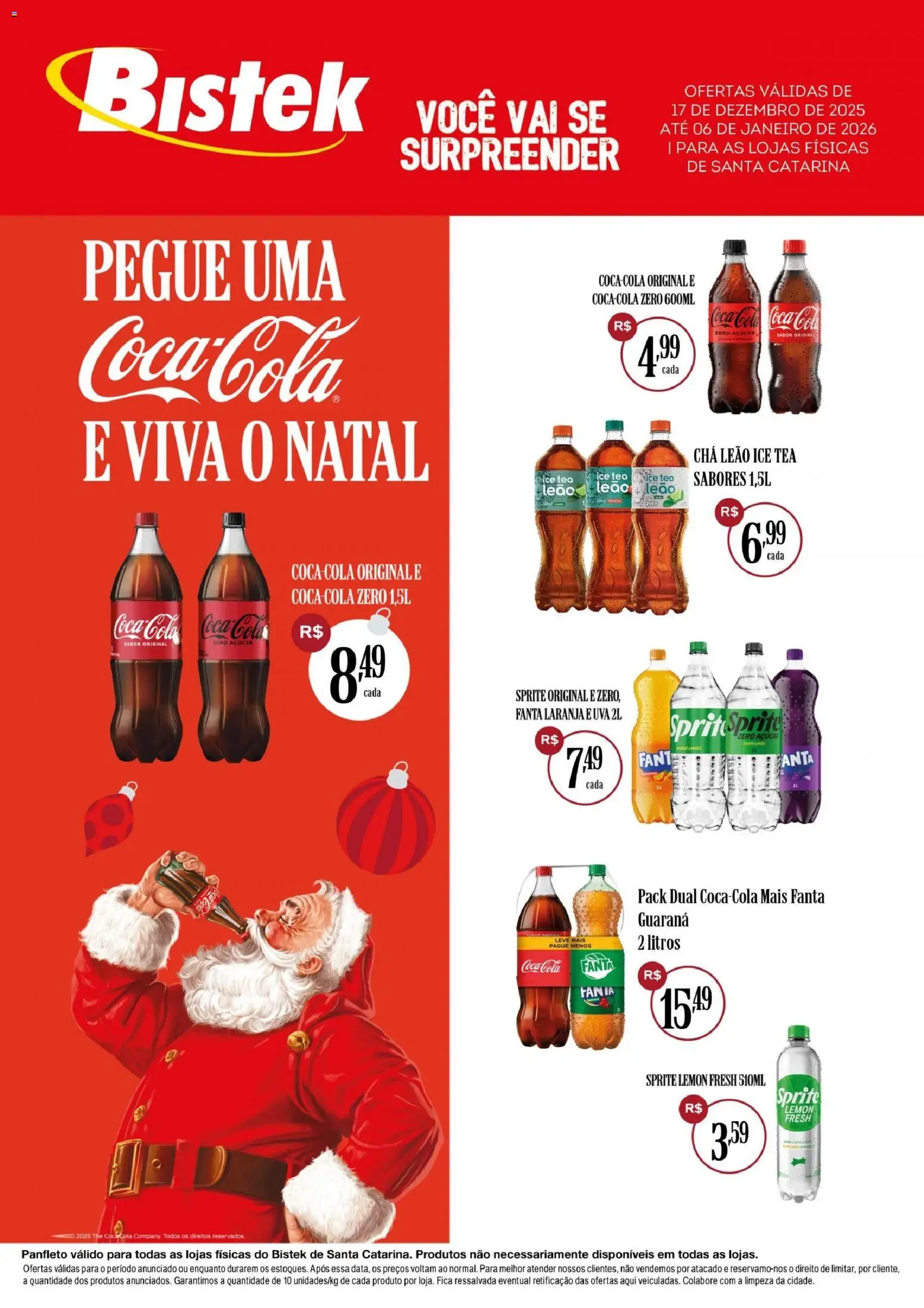 Bistek Supermercados - Ofertas Femsa  - página 1- válido a partir de 17/12/2025
