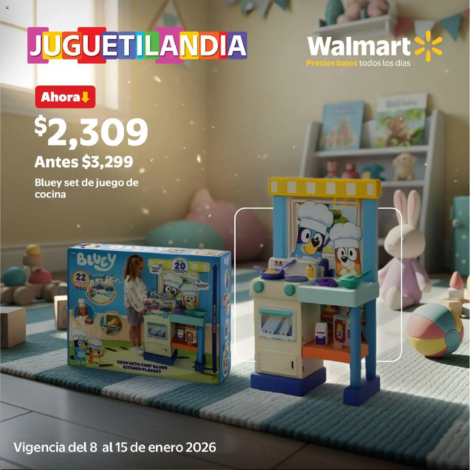 Walmart catálogo Juguetilandia - página 1- válido desde 08/01/2026