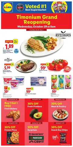 Preview Lidl Grand Opening valid from 10/29/2025