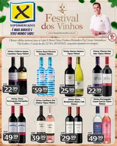 Pré-visualização X Supermercados - Ofertas Festival dos Vinhos válida a partir de 22/10/2025