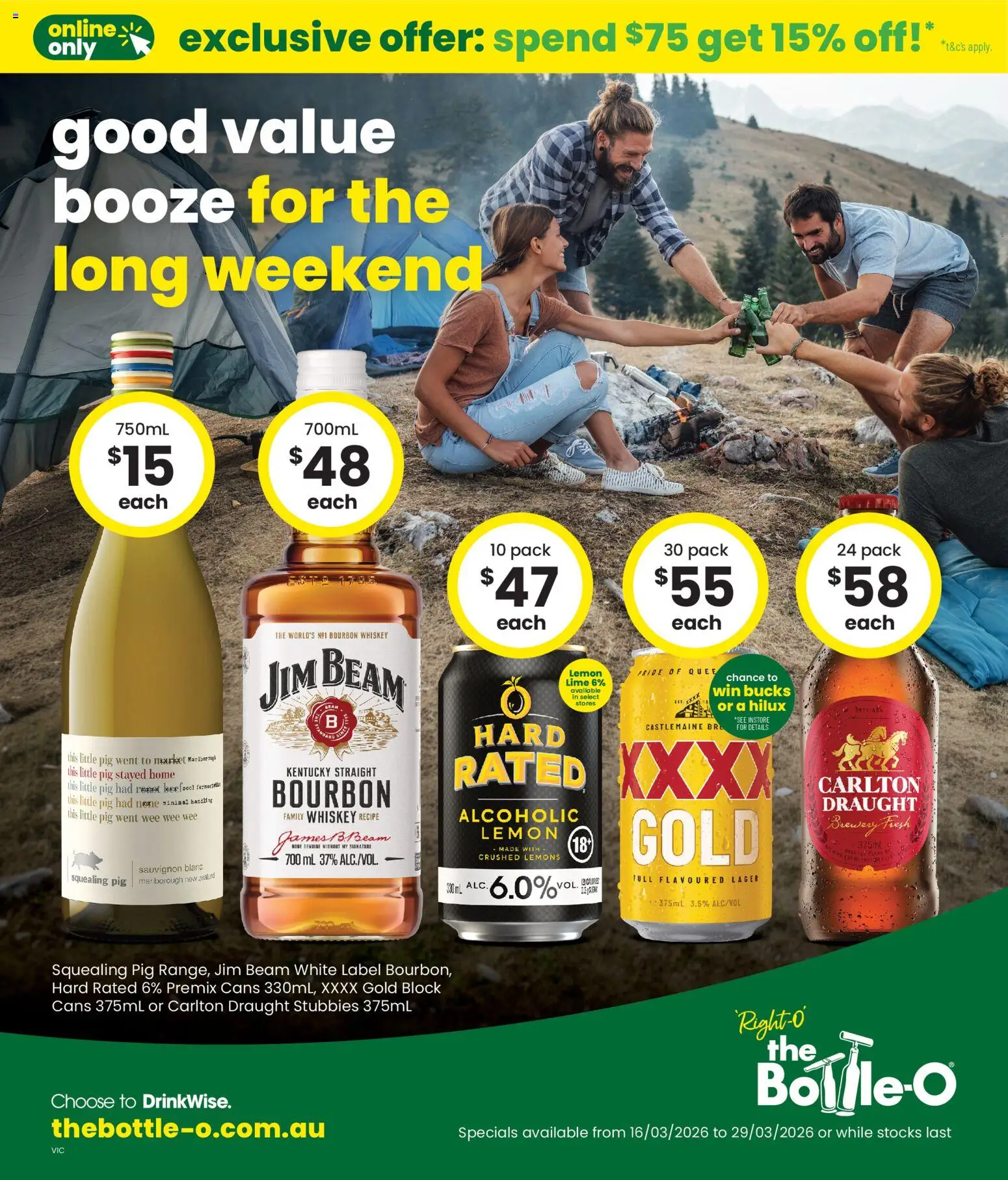 The Bottle-O catalogue  - page 1- valid from 16/03/2026